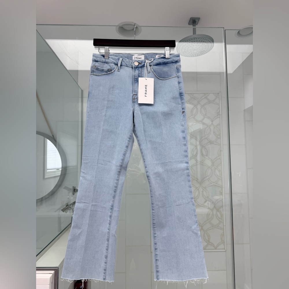 Frame Denim Le Crop Mini Boot Jeans - Picture 6 of 12